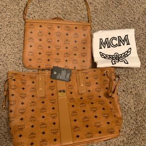 MCM purse with pouch